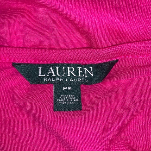Ralph Lauren Pink Maxi Shortsleeve Dress Women’s SP small Petite - Picture 8 of 11